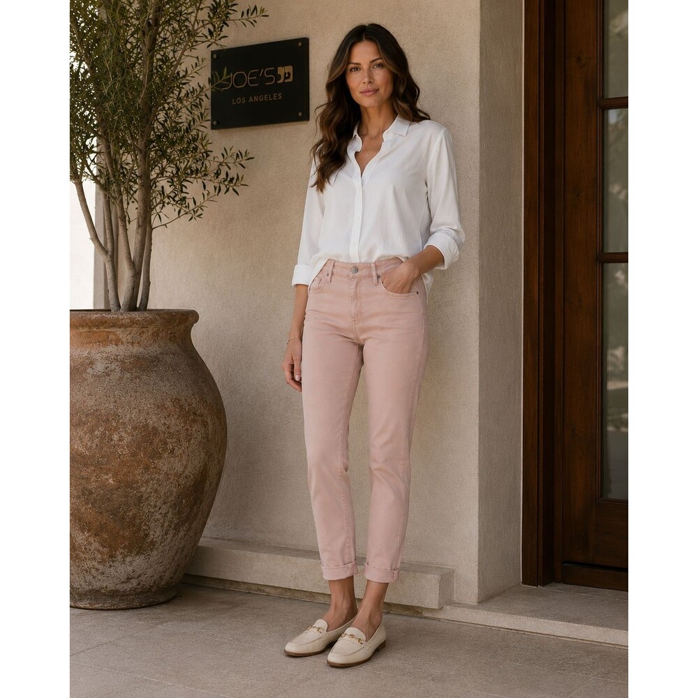 JOES‎ Women’s New Jeans Skinny Ankle 32 Stretch Pink Cotton Blend
